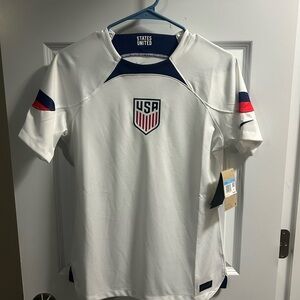 Nike Dri-FIT Jersey in Blue and White